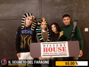 escape room mystery house torino Il segreto del faraone