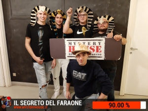 escape room mystery house torino Il segreto del faraone