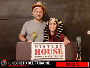 escape room mystery house torino Il segreto del faraone