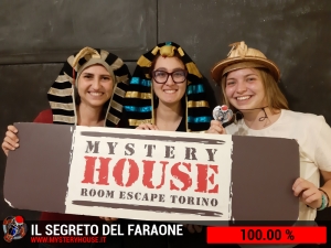 escape room mystery house torino Il segreto del faraone