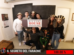 escape room mystery house torino Il segreto del faraone