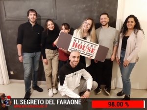 escape room mystery house torino Il segreto del faraone