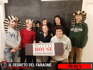 escape room mystery house torino Il segreto del faraone