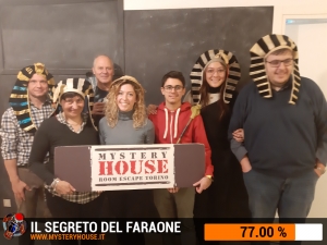 escape room mystery house torino Il segreto del faraone