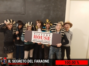 escape room mystery house torino Il segreto del faraone