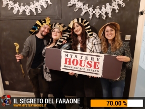 escape room mystery house torino Il segreto del faraone