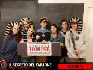 escape room mystery house torino Il segreto del faraone