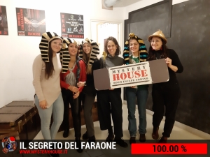 escape room mystery house torino Il segreto del faraone