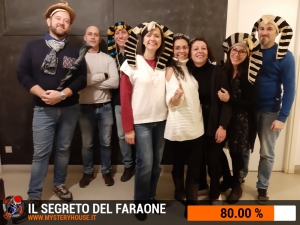 escape room mystery house torino Il segreto del faraone