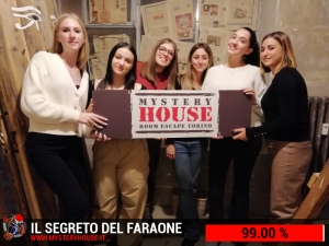 escape room mystery house torino Il segreto del faraone