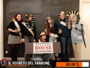 escape room mystery house torino Il segreto del faraone