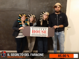 escape room mystery house torino Il segreto del faraone