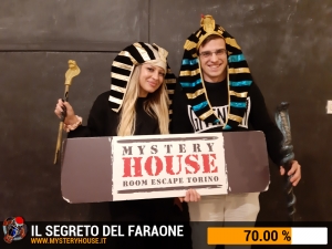 escape room mystery house torino Il segreto del faraone