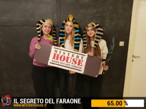 escape room mystery house torino Il segreto del faraone