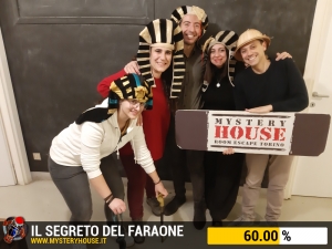 escape room mystery house torino Il segreto del faraone