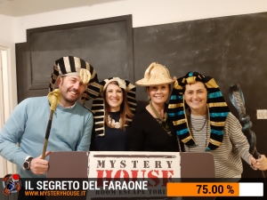 escape room mystery house torino Il segreto del faraone