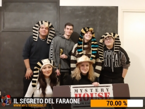 escape room mystery house torino Il segreto del faraone