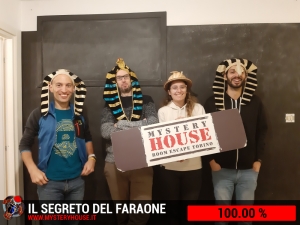 escape room mystery house torino Il segreto del faraone