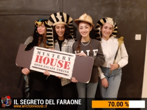 escape room mystery house torino Il segreto del faraone