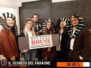 escape room mystery house torino Il segreto del faraone