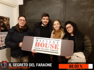 escape room mystery house torino Il segreto del faraone