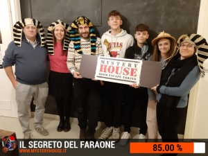 escape room mystery house torino Il segreto del faraone