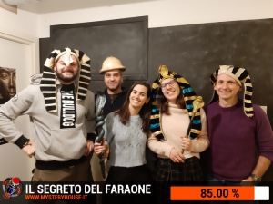 escape room mystery house torino Il segreto del faraone