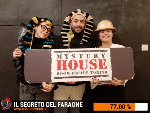 escape room mystery house torino Il segreto del faraone