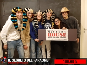 escape room mystery house torino Il segreto del faraone