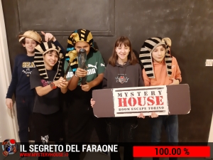 escape room mystery house torino Il segreto del faraone