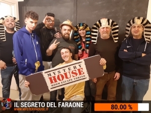 escape room mystery house torino Il segreto del faraone