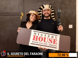 escape room mystery house torino Il segreto del faraone