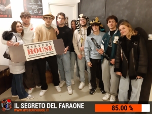 escape room mystery house torino Il segreto del faraone