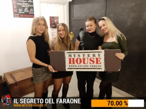 escape room mystery house torino Il segreto del faraone