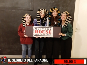 escape room mystery house torino Il segreto del faraone