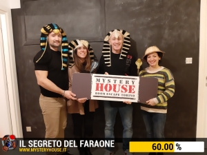 escape room mystery house torino Il segreto del faraone