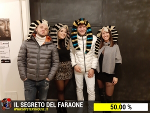 escape room mystery house torino Il segreto del faraone