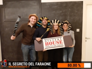 escape room mystery house torino Il segreto del faraone