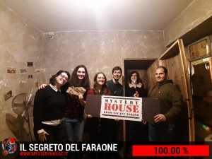 escape room mystery house torino Il segreto del faraone