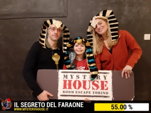 escape room mystery house torino Il segreto del faraone