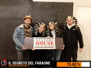 escape room mystery house torino Il segreto del faraone