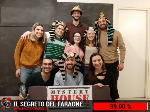 escape room mystery house torino Il segreto del faraone