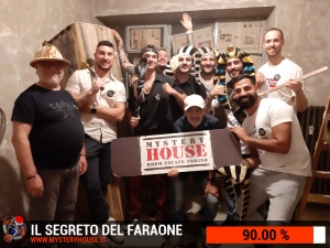 escape room mystery house torino Il segreto del faraone