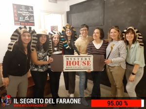 escape room mystery house torino Il segreto del faraone