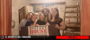 escape room mystery house torino Il segreto del faraone