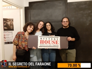 escape room mystery house torino Il segreto del faraone