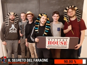 escape room mystery house torino Il segreto del faraone