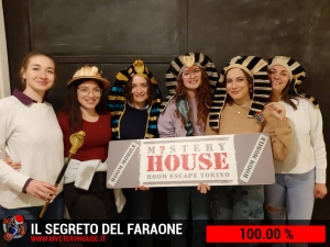 escape room mystery house torino Il segreto del faraone