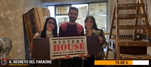 escape room mystery house torino Il segreto del faraone