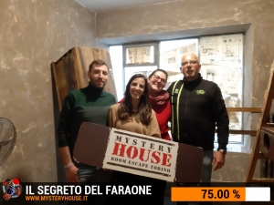 escape room mystery house torino Il segreto del faraone